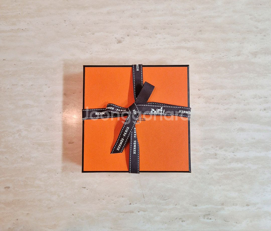 [정품]에르메스 쇼핑백+박스+리본 SET,에르메스 지갑--1