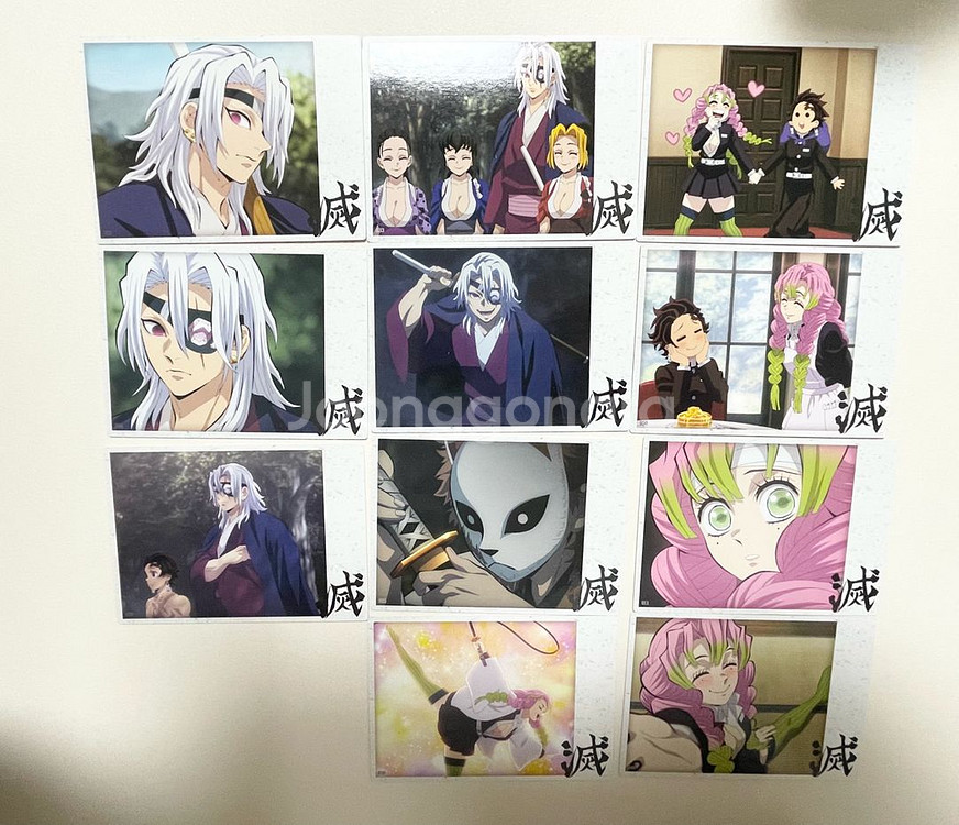 귀멸의 칼날 콜렉팅카드 스틸컷--0