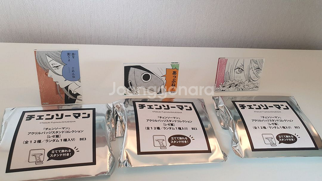 체인소맨 레제 편 아크릴 뱃지 스탠드 (배송비 무료)--1