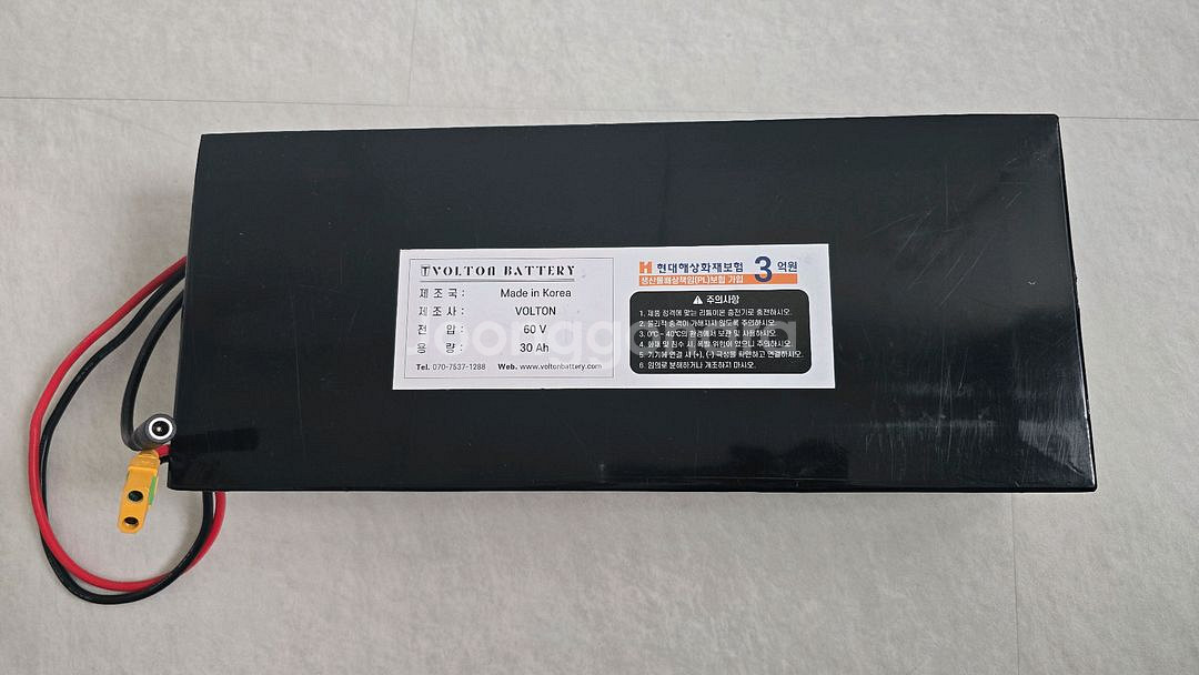 VOLTON 60V 30AH 전기배터리--0