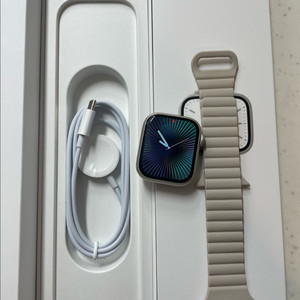 애플워치7 41mm 스타라이트 SSS급