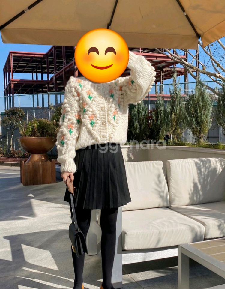새상품]꽃자수 가디건 사이즈 프리~66--1