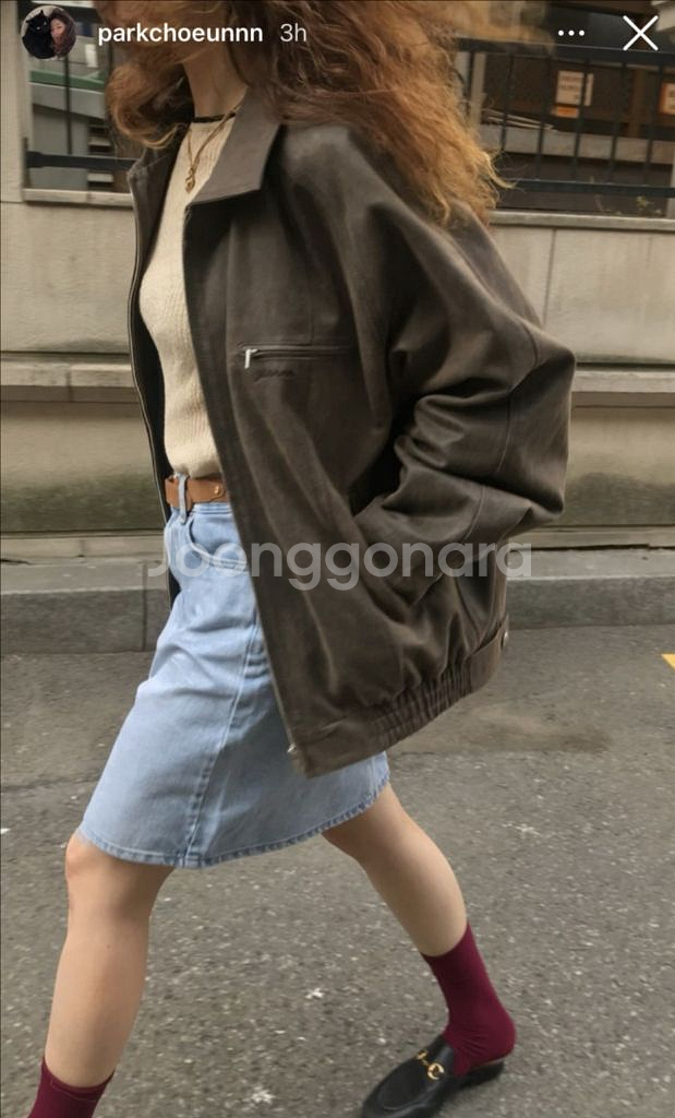 sienne 시엔느 존레더자켓--0