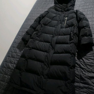 미쏘 덕다운 롱패딩 S 블랙