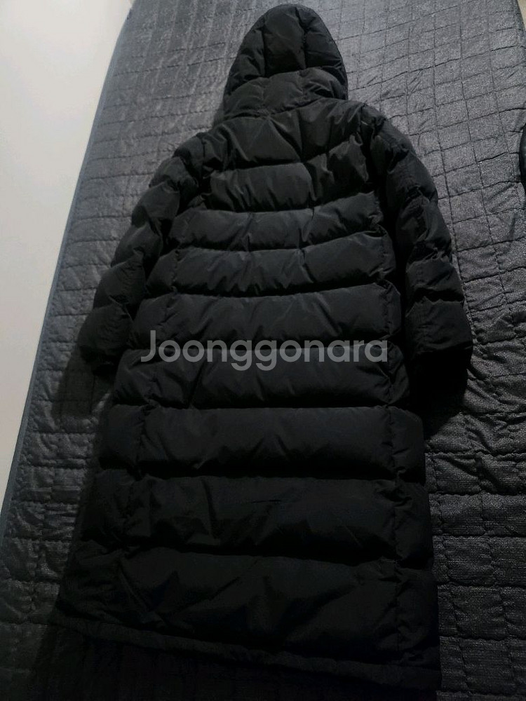 미쏘 덕다운 롱패딩 S 블랙--1
