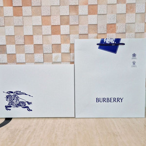 [정품]버버리 쇼핑백+박스 set,버버리 가방,버버리
