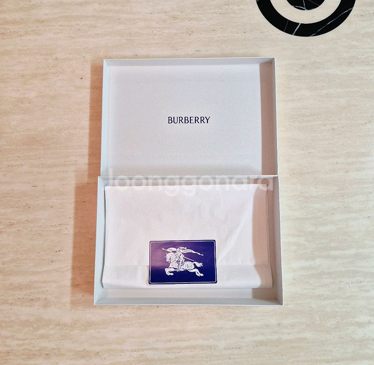 [정품]버버리 쇼핑백+박스 set,버버리 가방,버버리--3