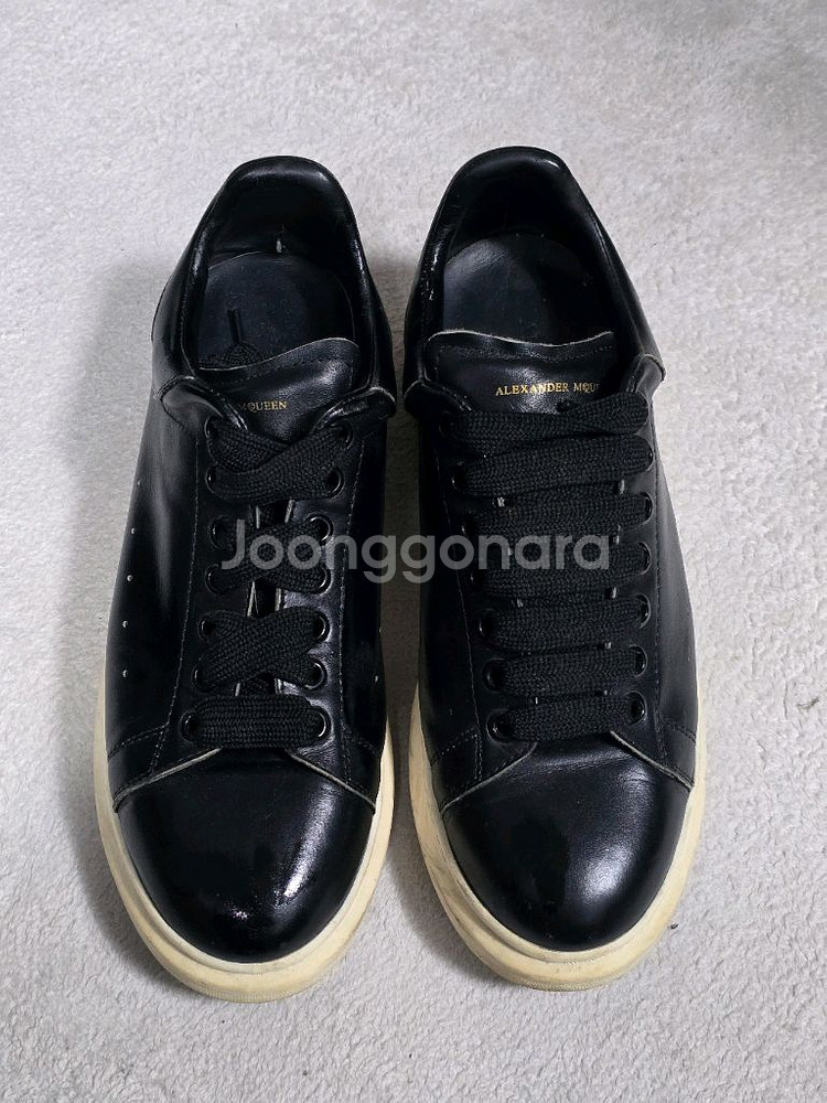 알렉산더 맥퀸 오버솔 스니커즈 44D--0