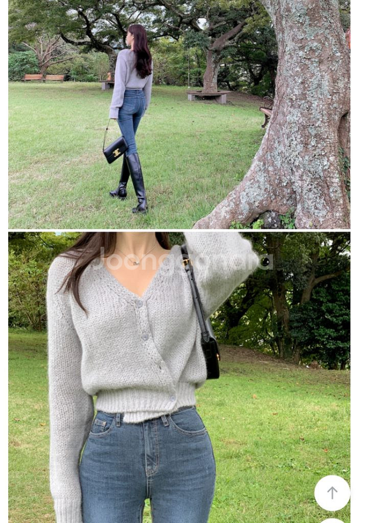 플리츠플리즈 니트 셋업--1