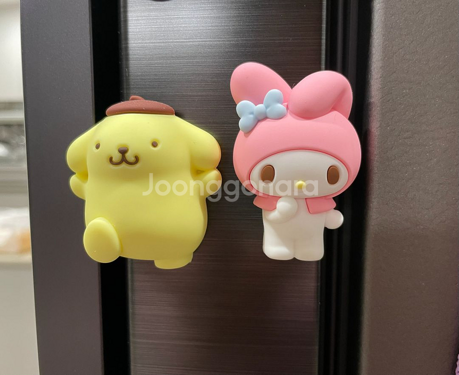 산리오 마스코트 마그넷 냉장고 자석 폼폼푸린 마이멜로디--1