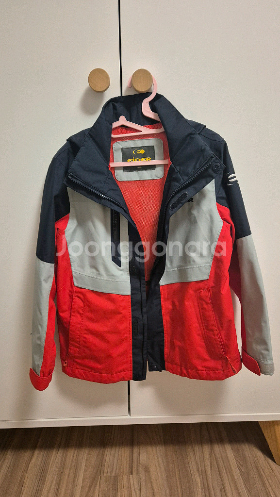 남아 120사이즈 (뉴발란스키즈 경량패딩&점퍼, 아이더키즈 바람막이, 블루독 티셔츠 외 일괄)--4