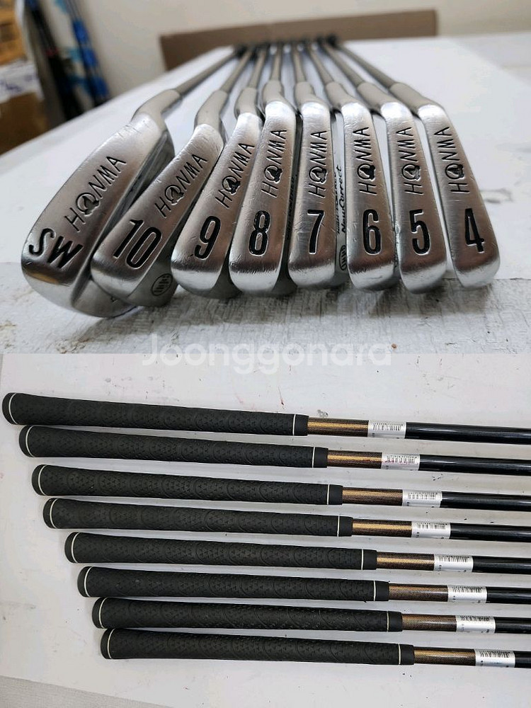 15만 혼마 아이언 핑 등 남성용 중고골프채 풀세트--2