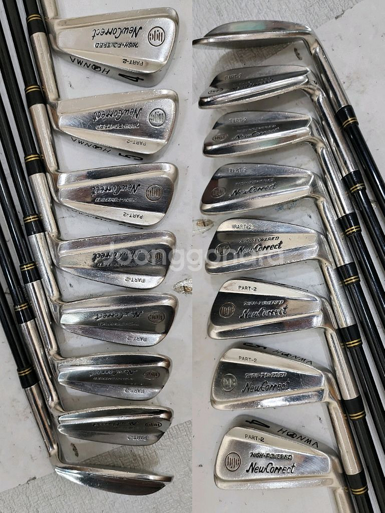 15만 혼마 아이언 핑 등 남성용 중고골프채 풀세트--4