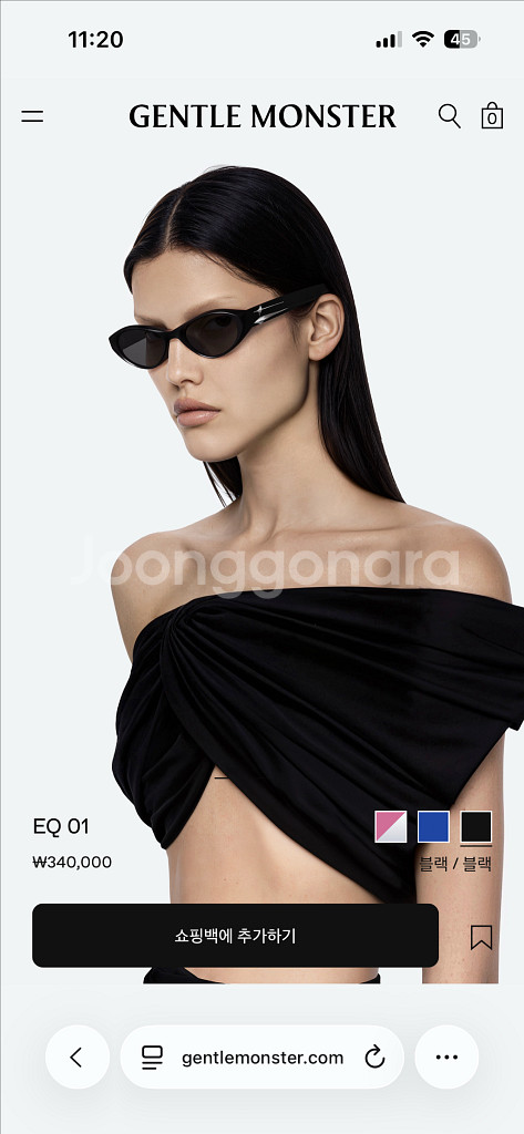 젠틀몬스터 EQ 01 선글라스--1