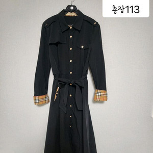 버버리 원피스겸 트렌치코트