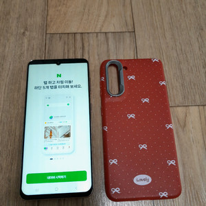 삼성 갤럭시 S21 핑크 + 케이스