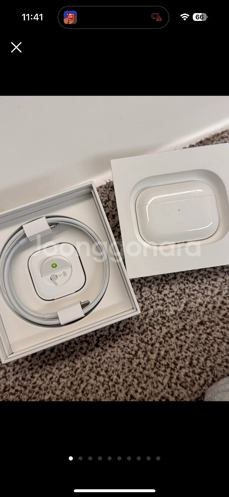 에어팟 프로 1세대 풀박스(본체+오른쪽유닛)--0