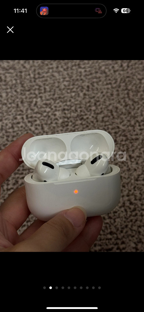 에어팟 프로 1세대 풀박스(본체+오른쪽유닛)--1