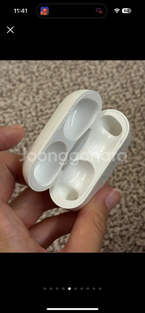 에어팟 프로 1세대 풀박스(본체+오른쪽유닛)--4