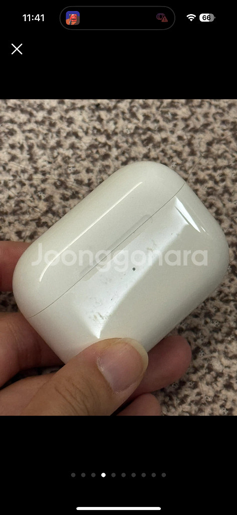 에어팟 프로 1세대 풀박스(본체+오른쪽유닛)--3