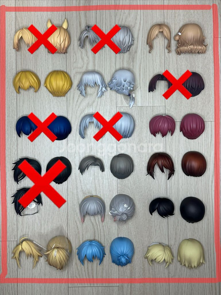 넨도로이드 헤드 헤어 소분 판매--0