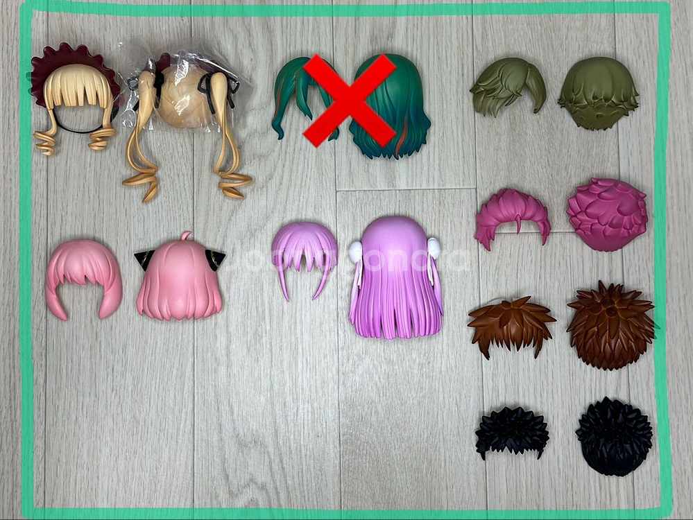 넨도로이드 헤드 헤어 소분 판매--3