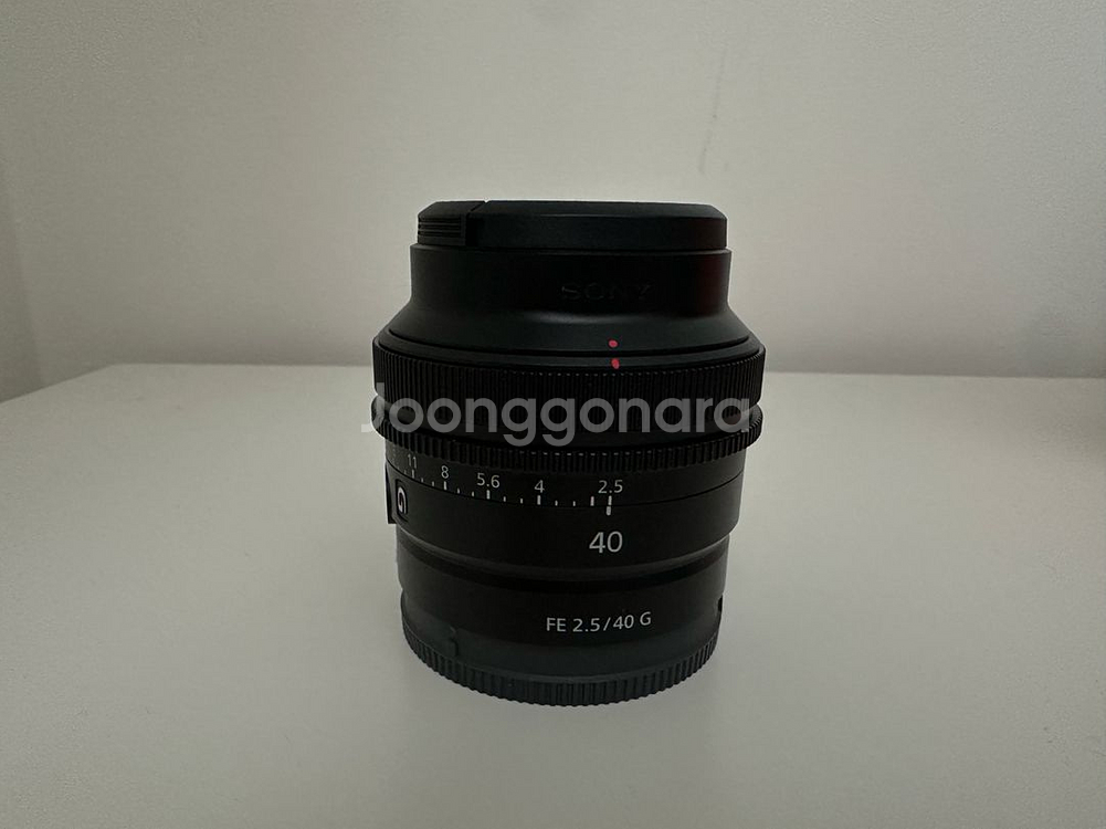 Sony FE 40mm f/2.5 G 렌즈 풀박스--1