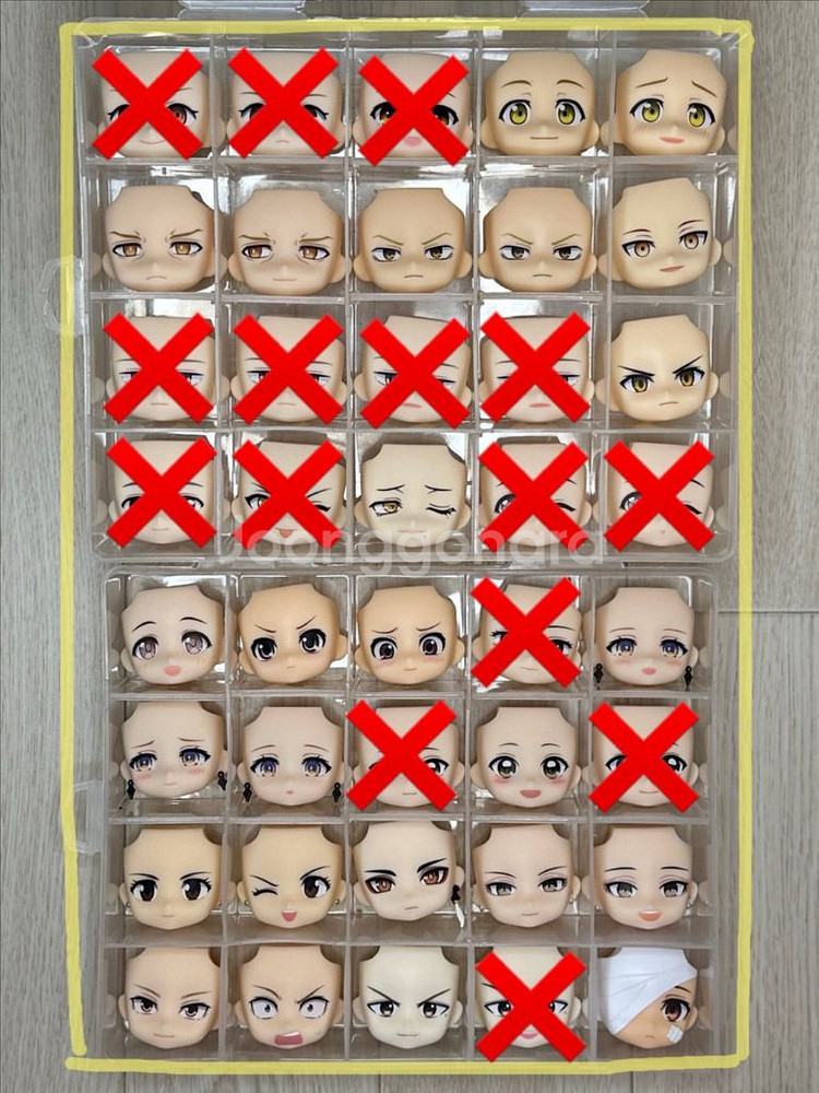 넨도로이드 얼굴 페이스 소분 판매--4