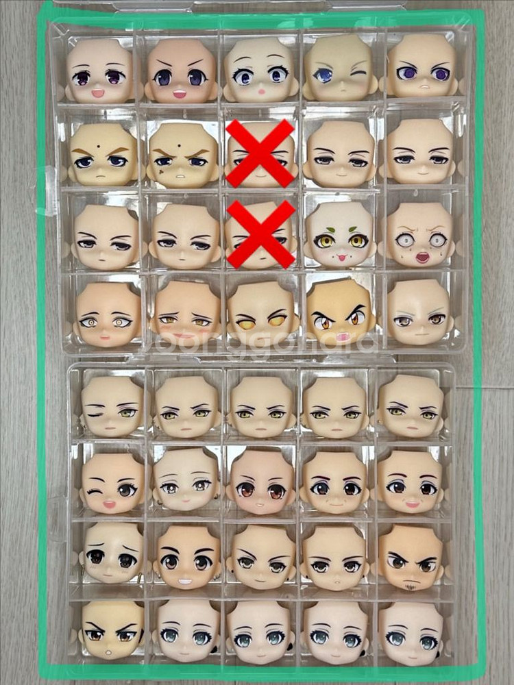 넨도로이드 얼굴 페이스 소분 판매--8