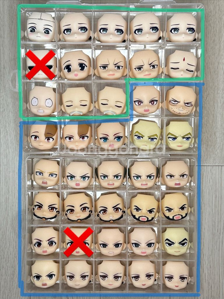 넨도로이드 얼굴 페이스 소분 판매--9