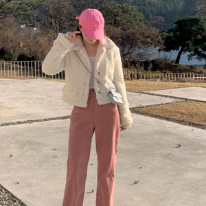 모던로브 뽀글이 아우터