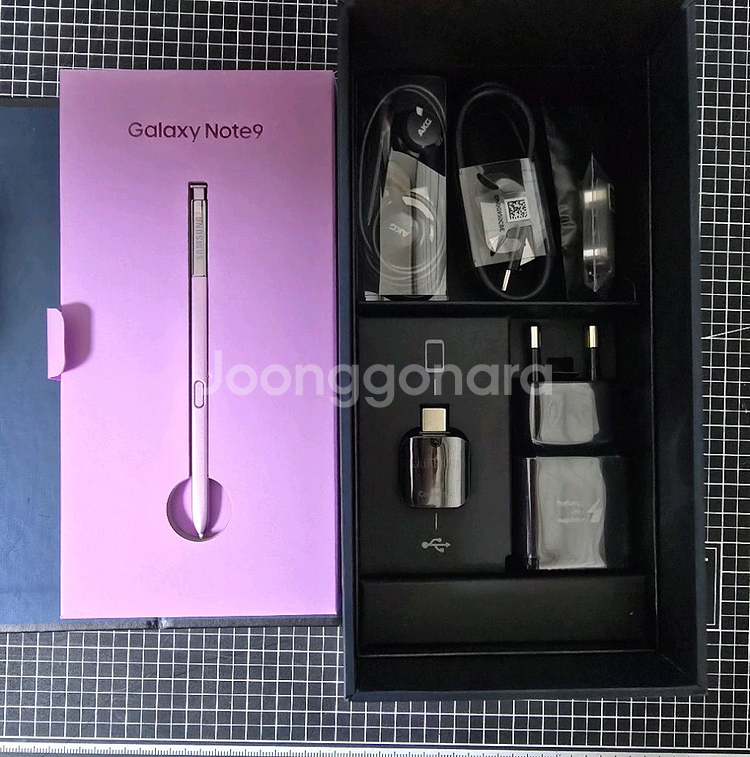 갤럭시 노트9 512GB 자급제 풀박스 S급--7