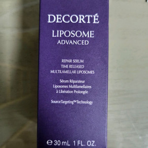 데코르테 리포솜 세럼 30ml 새제품