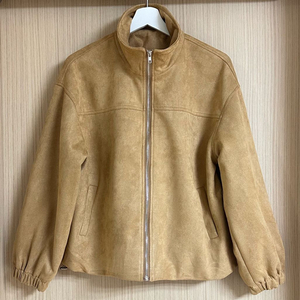 새상품 소가죽스웨이드자켓 스웨이드점퍼 공효진자켓