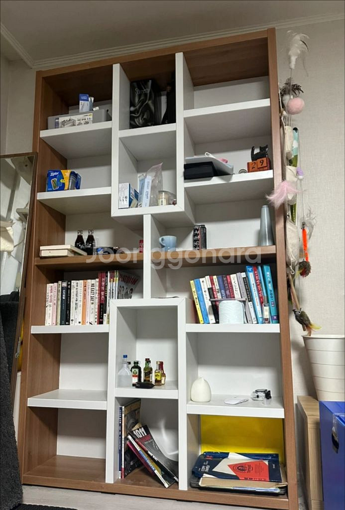 6단 책장 책꽂이--2