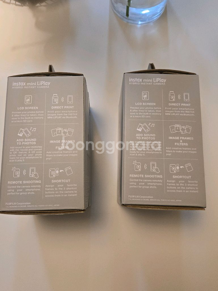 [새상품] 인스닥스미니 리플레이 (미스티 화이트색) 1대--2