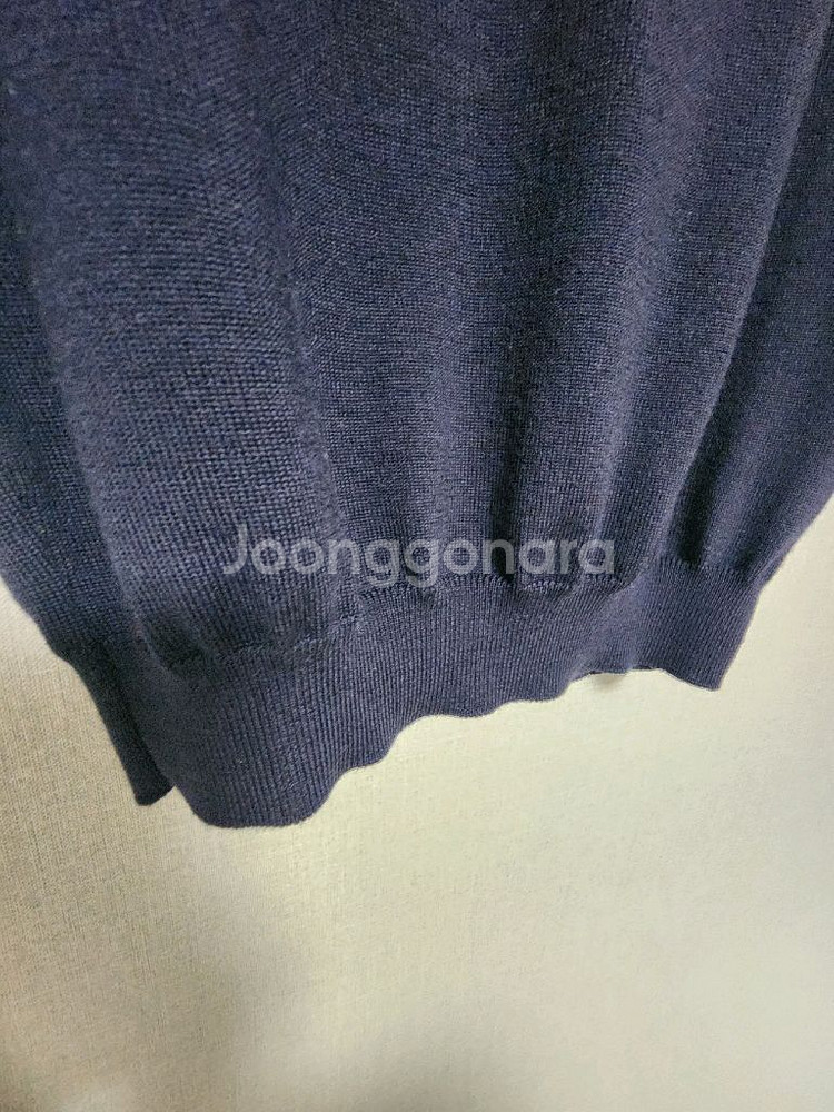 미우 반팔 니트--4