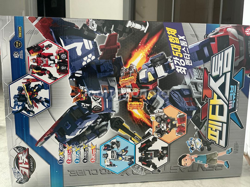 펜타스톰 X 빅큐브 헬로카봇 로봇 장난감 미개봉 새상품--2