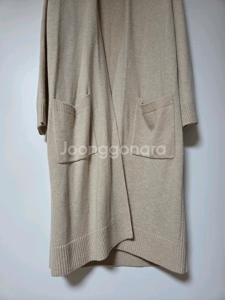 바네사브루노 아떼 캐시미어 100 오픈 롱 가디건 F--4