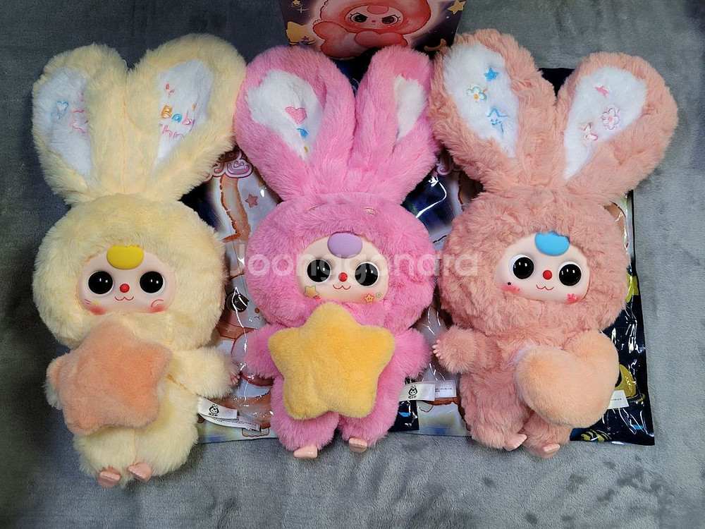 베이비쓰리 토끼타운 샤마리400 밤토끼 허그 인형--4