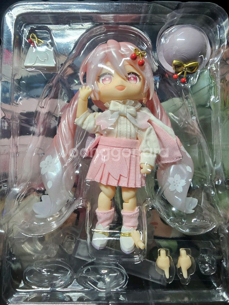 [상자 하자] 넨도로이드 돌 사쿠라 미쿠 꽃놀이 버전--4