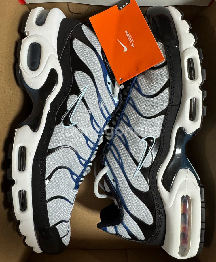 [275] 나이키 에어맥스 플러스 퓨어플래티넘 코트블루 운동화--8
