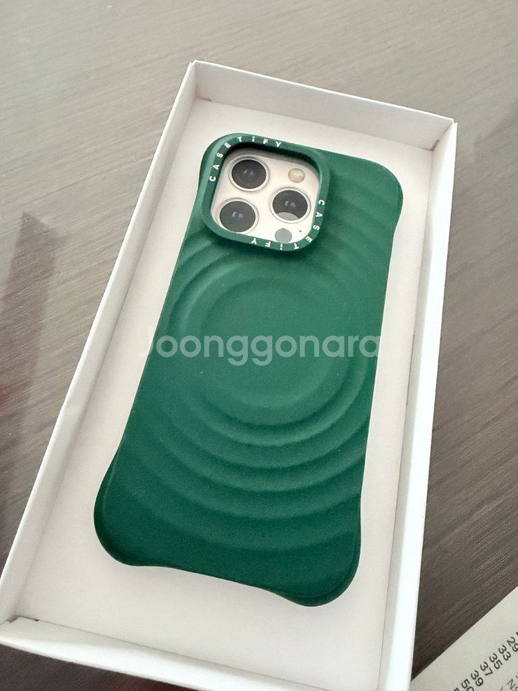 캐이스티파이 아이폰 15 프로 새상품,그린--0