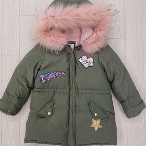 프랜치캣 오리털 패딩120