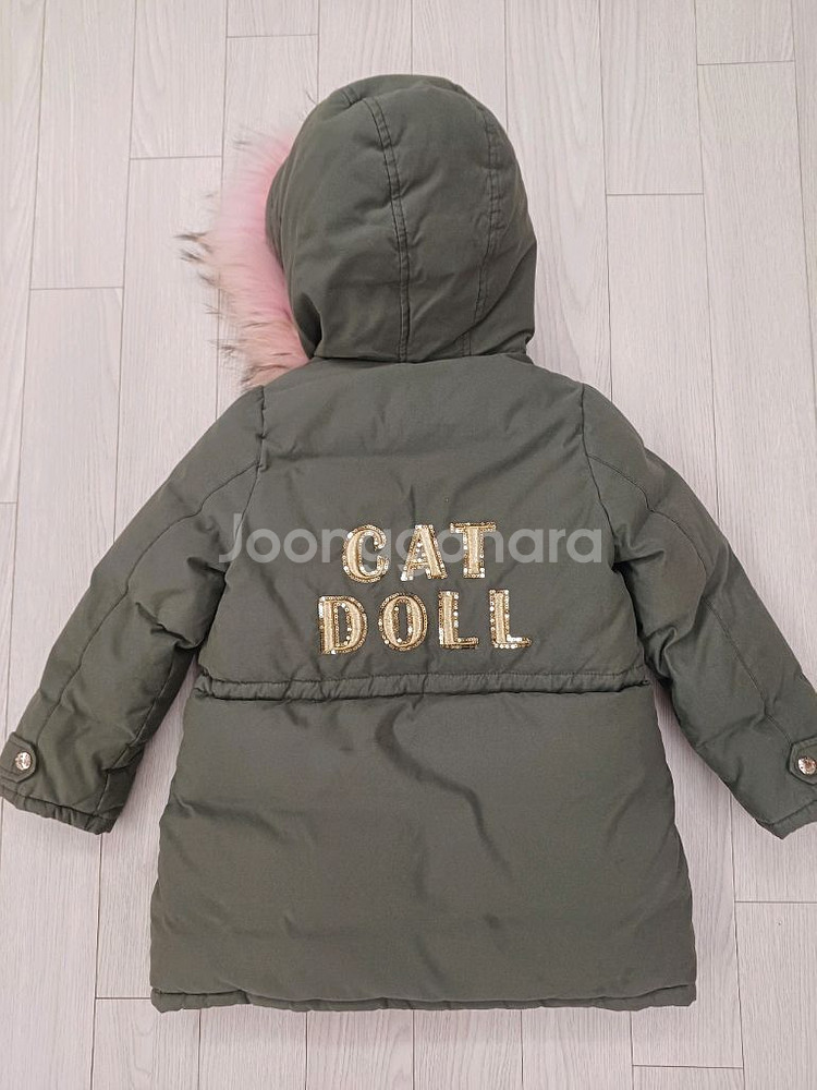 프랜치캣 오리털 패딩120--1