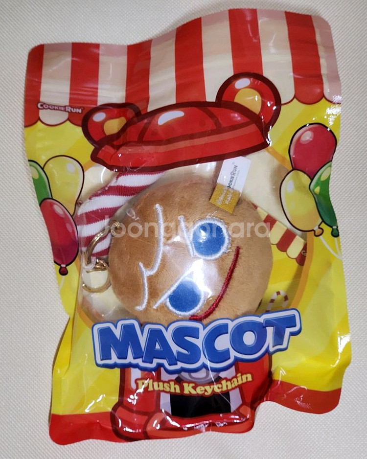 쿠키런 마스코트 인형 키링 1탄 용감한 쿠키 가방고리--0
