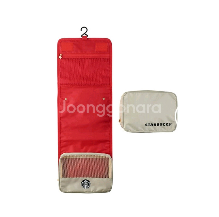 스타벅스 가방 크리스마스 트래블 파우치 보관함 20 캐--2