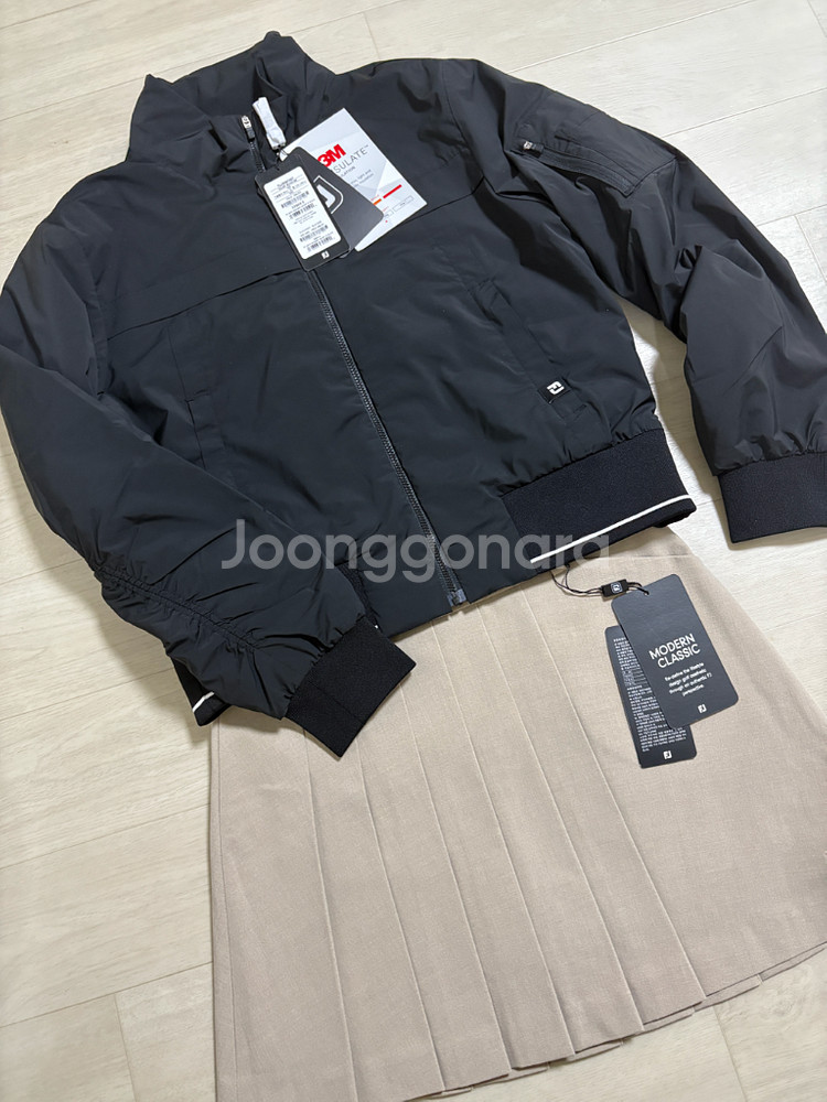 풋조이 24fw 여성 플리츠 골프 스커트 67(새상품)--3