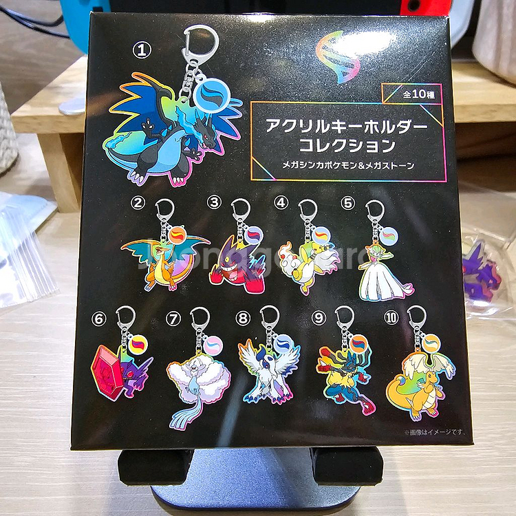 포켓몬 메가스톤 아크릴 키홀더 메가팬덤--1