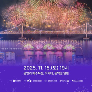 제20회 부산불꽃축제 통로2연석